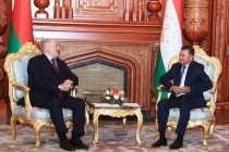 قاهر رسول زاده، نخست وزیر تاجیکستان با الکساندر لوکاشنکو، رئیس جمهور جمهوری بلاروس دیدار کرد