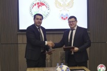فدراسیون فوتبال تاجیکستان و اتحادیه فوتبال روسیه تفاهم نامه همکاری امضا کردند