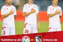 فوتبال. امروز دیدار دوستانه تیم های ملی تاجیکستان (U20) و سوریه (U20) در حصار برگزار می شود