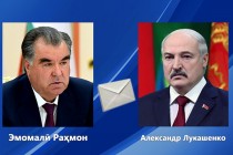 نامه تسلیت الکساندر لوکاشنکو، رئیس جمهور جمهوری بلاروس به امامعلی رحمان، رئیس جمهور جمهوری تاجیکستان