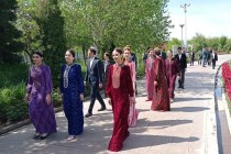 هیئت فرهنگی و هنری ترکمنستان وارد تاجیکستان شد