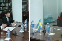 همکاری بین مراکز فکری تاجیکستان و سوئد گسترش می یابد