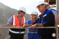 آنتانلا باسانی، معاون رئیس بانک جهانی در امور اروپا و آسیای مرکزی از نیروگاه “راغون” بازدید کرد