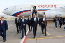 سرگئی لاوروف، وزیر امور خارجه روسیه با سفر رسمی به تاجیکستان آمد