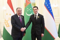 امامعلی رحمان، رئیس جمهور جمهوری تاجیکستان با سردار بردی محمداف، رئیس جمهور جمهوری ترکمنستان دیدار و گفتگو کردند