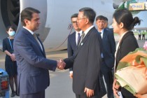 رستم امامعلی، رئیس مجلس ملی مجلس عالی جمهوری تاجیکستان، رئیس شهر دوشنبه به پکن سفر کرد