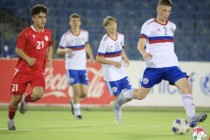 فوتبال بازان نوجوان تاجیکستان مقابل تیم ملی جوانان روسیه به پیروزی رسیدند