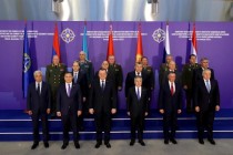 هیئت تاجیکستان در نشست مشترک وزرای امور خارجه، دفاع و دبیران شوراهای امنیتی سازمان پیمان امنیت جمعی شرکت کرد