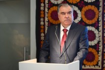 پیشوای ملت، امامعلی رحمان در مراسم افتتاحیه غرفه ملی جمهوری تاجیکستان در دبی امارات متحده عربی شرکت کردند