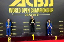 دانش آموز تاجیک در مسابقات جهانی جیو جیتسو به مدال طلا دست یافت