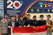 10 دانش آموز تاجیک برنده بیستمین دوره بازی های المپیک ژاوتیکوف قزاقستان شدند