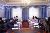 در دوشنبه چشم انداز گسترش همکاری بین تاجیکستان و فرانسه مورد بحث و بررسی قرار گرفت