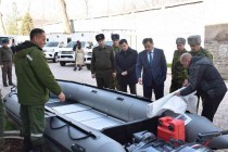 به کمیته وضع اضطراری و دفاع مدنی تاجیکستان تجهیزات ویژه برای عملیات نجات اضطراری تسلیم شد