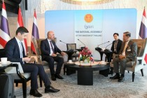 تاجیکستان و تایلند برای گسترش همکاری های بین پارلمانی ابراز علاقه کردند