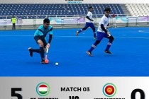 تیم ملی چوگان بازی تاجیکستان در رده دوم مسابقات قهرمانی چوگان بازی آسیای مرکزی قرار دارد