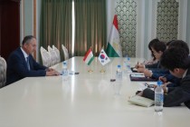 روند همکاری های دوجانبه بین تاجیکستان و جمهوری کره بررسی شد