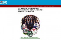 مجله معروف پاکستان با نام “The World Ambassador” مراسم بزرگداشت روز جهانی فوتبال را پوشش داد