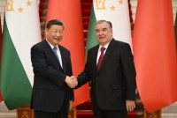 دیدار و مذاکرات سطح بالا بین تاجیکستان و چین