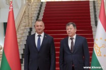 دیدار وزیران امور داخلی تاجیکستان و بلاروس در دوشنبه برگزار شد