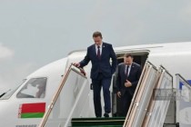 نخست وزیر بلاروس وارد شهر دوشنبه شد