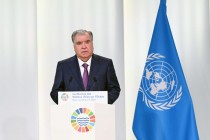امامعلی رحمان، رئیس جمهور جمهوری تاجیکستان در کنفرانس اقیانوس سازمان ملل متحد شرکت کردند
