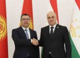 رئیس مجلس نمایندگان مجلس عالی جمهوری تاجیکستان با رئیس جمهور قرقیزستان دیدار و گفتگو کرد