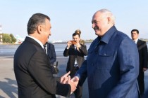 الکساندر لوکاشنکو، رئیس جمهور جمهوری بلاروس وارد تاجیکستان شد