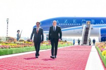 الهام علی‌اف، رئیس جمهور جمهوری آذربایجان با سفر کاری وارد تاجیکستان شد