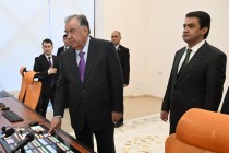 پیشوای ملت، امامعلی رحمان ساختمان جدید موسسه دولتی “تلویزیون دوشنبه” را افتتاح کردند