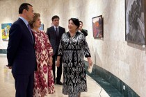 نمایش آثار هنرمندان تاجیک در ازبکستان برگزار شد