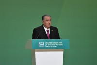 رئیس جمهور جمهوری تاجیکستان: در تاجیکستان بیش از 1 میلیارد درخت در چارچوب برنامه سبزسازی دولتی تا سال 2040 کاشته خواهد شد