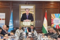 جلسه کمیته راهبری کننده مشترک حکومت جمهوری تاجیکستان و سازمان ملل متحد برگزار شد
