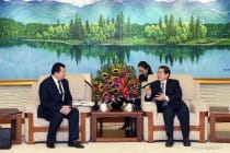 Председатель ГКНБ Таджикистана С. Ятимов провел встречу  с Министром общественной безопасности КНР  Го Шэнкунь