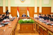Очередное заседание Правительства Республики Таджикистан