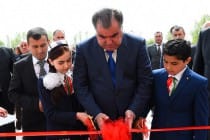Лидер нации открыл  новую  школу в селе Андарвашт Матчинского района