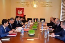 Визит делегации ФИФА в Таджикистан