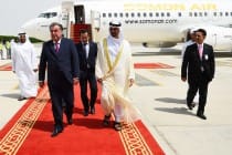 Начало официального визита Лидера нации в ОАЭ