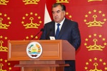 Выступление Президента Республики Таджикистан на церемонии открытия Дома офицеров Министерства обороны Республики Таджикистан