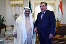 Встреча Президента Таджикистана Эмомали Рахмона с бывшим Премьер-министром Кувейта