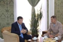 МВД Таджикистана и 201 ВБ России договорились укреплять взаимовыгодное сотрудничество