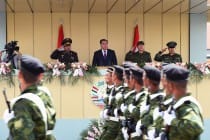 Открытие воинской части специального назначения Министерства обороны Республики Таджикистан
