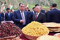 Лидер нации в Рамите посетил  выставку народных промыслов, сельскохозяйственной продукции и лекарственных растений