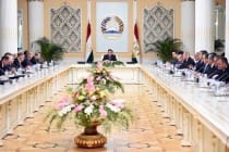 Участие Лидера нации в заседании Национального совета по развитию при Президенте Республики Таджикистан