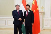 Эмомали Рахмон встретился с Председателем КНР Си Цзиньпином