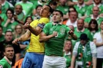 Сборные Швеции и Ирландии сыграли вничью в матче Евро-2016