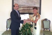 Посол Таджикистана вручил копий верительных грамот начальнику Управления протокола МИД Чехии