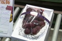 Гроздь винограда продана в Японии за 11 тысяч долларов