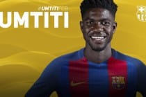 «Барселона» подписала контракт с футболистом Самуэлем Юмтити