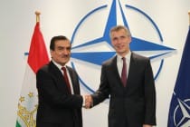 Встреча Э.Рахматуллозода  с Генеральным секретарем НАТО