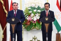 Заявление Эмомали Рахмона для прессы в завершении переговоров высокого уровня между Таджикистаном и Индонезией